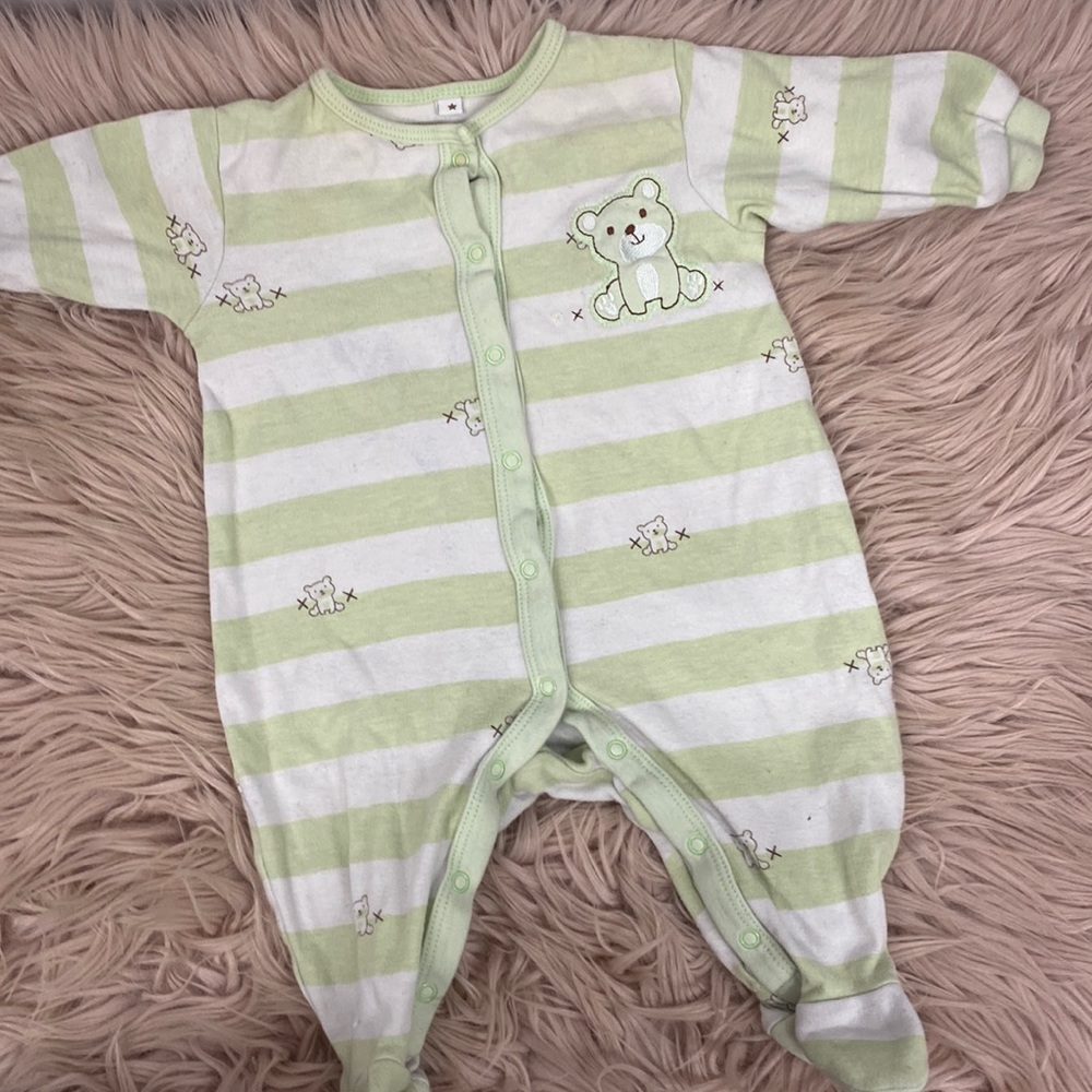 Baby Boy Bear Sleeper